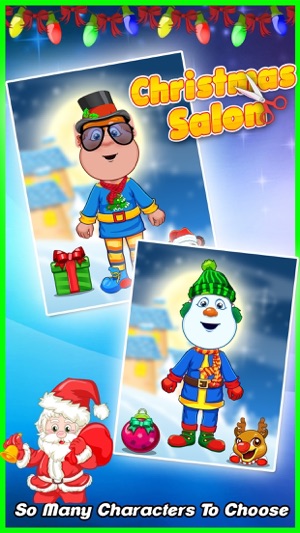 Christmas Salon - Santa Hair Salon & DressUp Game(圖5)-速報App