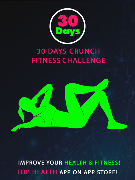 Screenshot #4 pour 30 Day Crunch Fitness Challenges ~ Daily Workout
