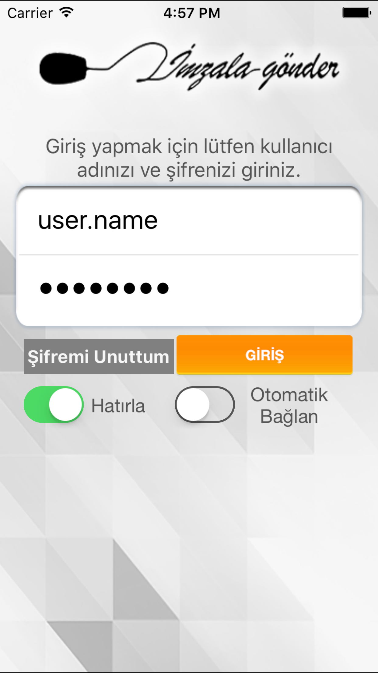 İmzala Gönder