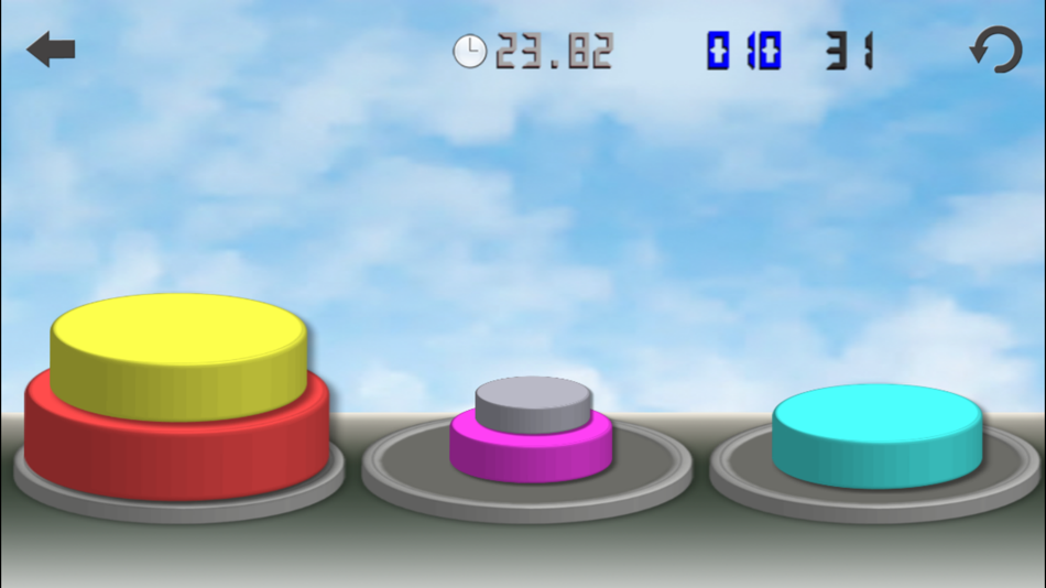 #3. Tower Of Hanoi. (iOS) 由: Fernando Gonzalez Frias