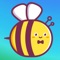 Jump from platform to platform with your Jumpy Bee