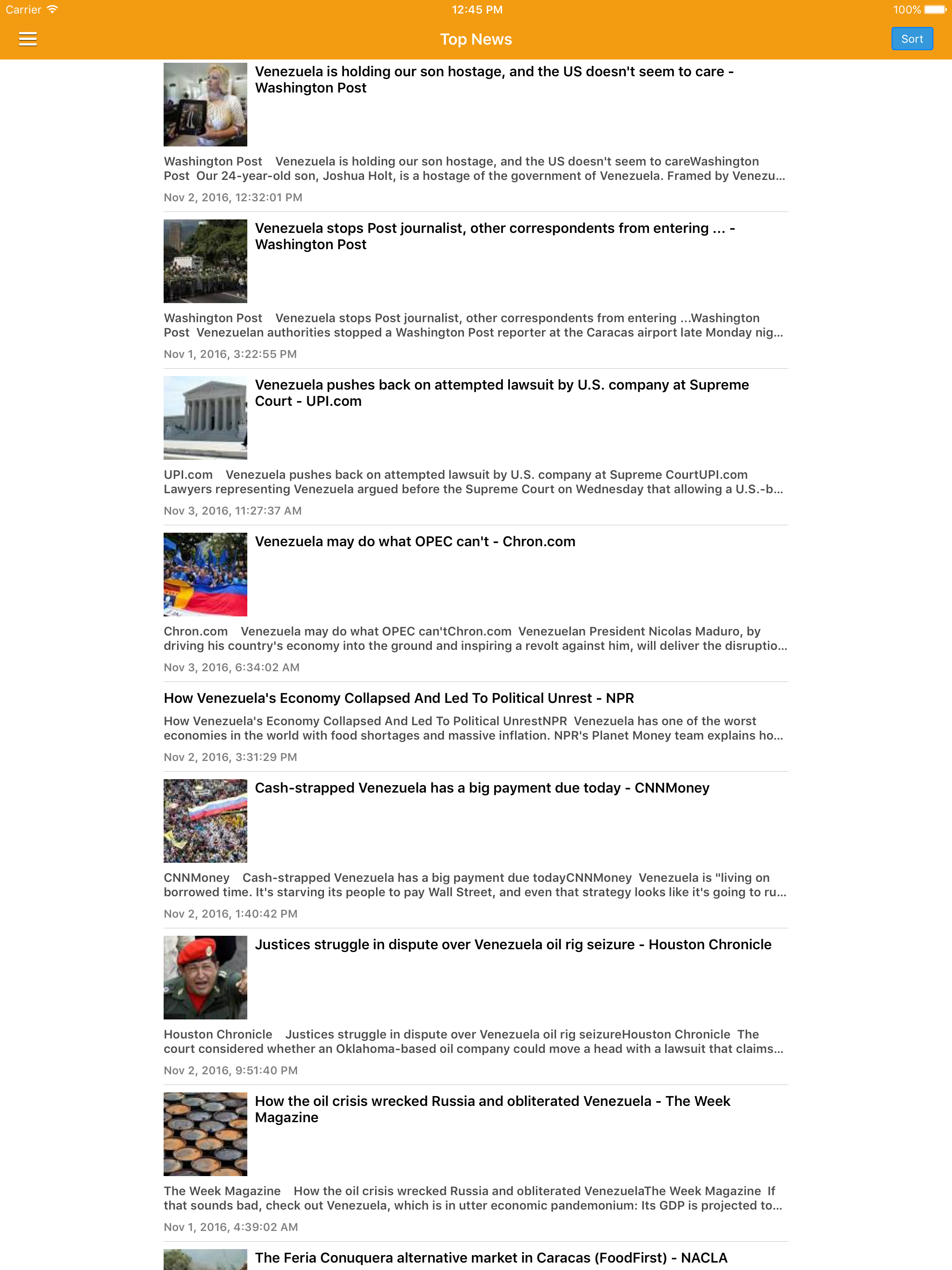 Venezuela News Today & Caracas Radio Free screenshot 6