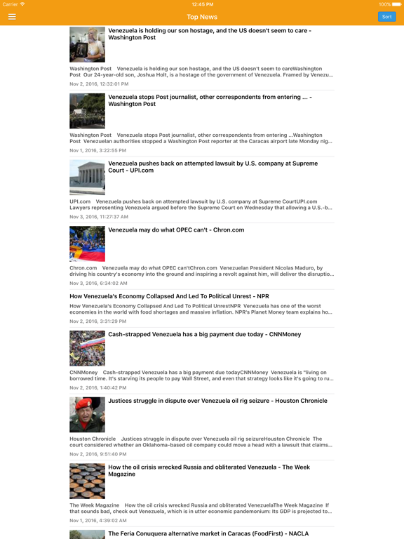 Screenshot #4 pour Venezuela News Today & Caracas Radio Free