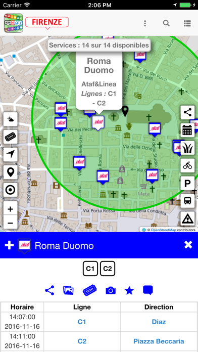 Screenshot #3 pour Firenze où, quoi. Km4City