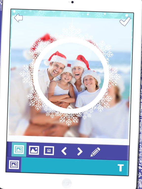 Screenshot #5 pour Noël Effet Pip - image dans l'image editeur