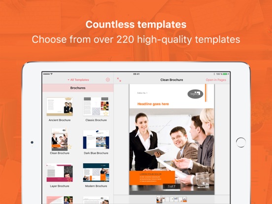Templates for Pages Professional