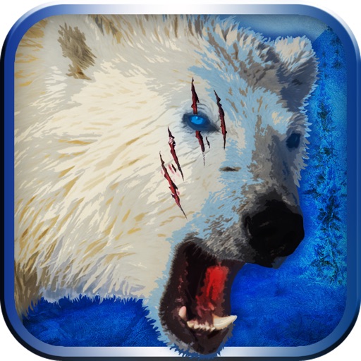 Wild Arctic Polar Bear Simulator Attack 3D Hunter Icon