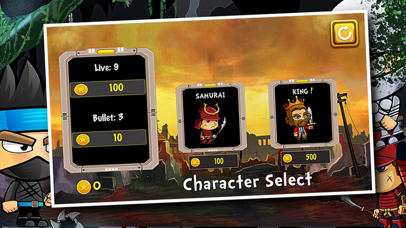 Super Jungle Ninja II Adventures Game For Kids screenshot 1