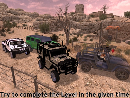 Desert Off-road Jeep Racing 3D Mountains Climb iPad screenshot