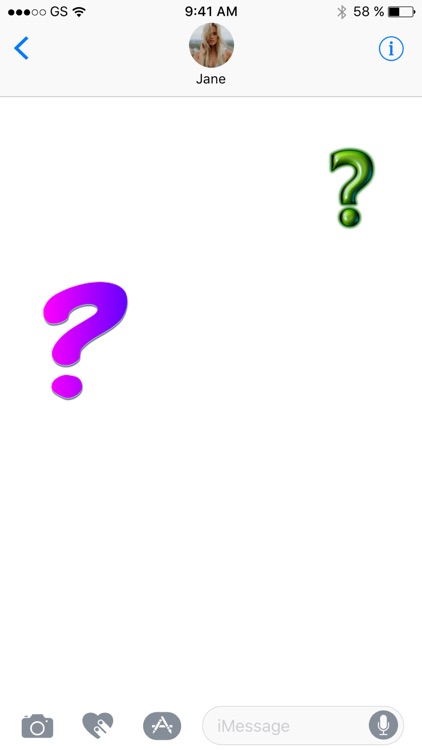 Question Mark Sticker Pack