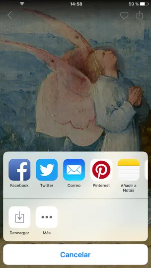 Captura de pantalla de SC Museo Del Prado Bosco en iPhone 5