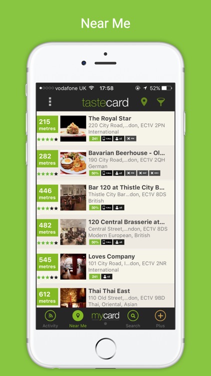 tastecard dining discounts