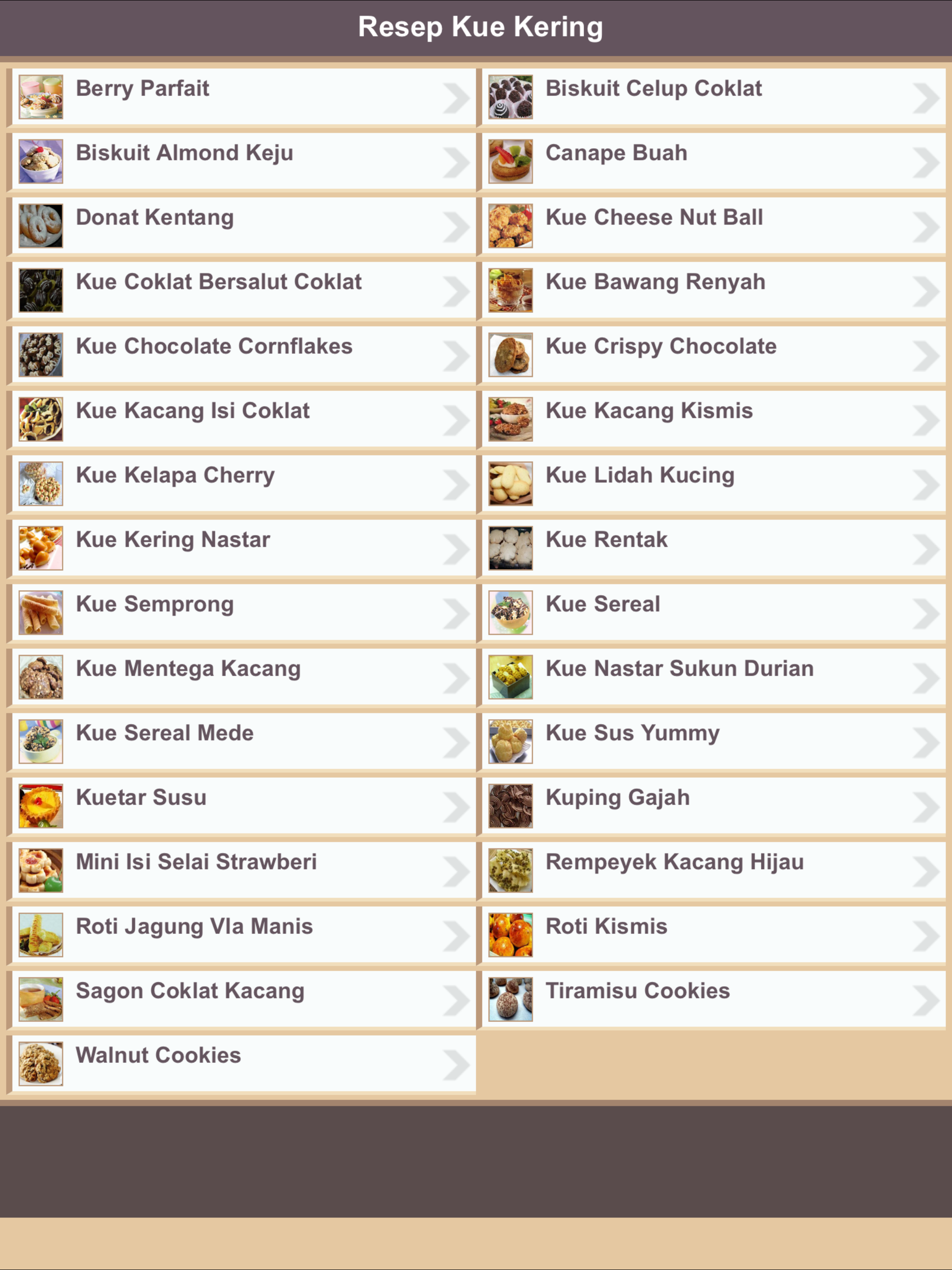 Resep Kue Kering Indonesia
