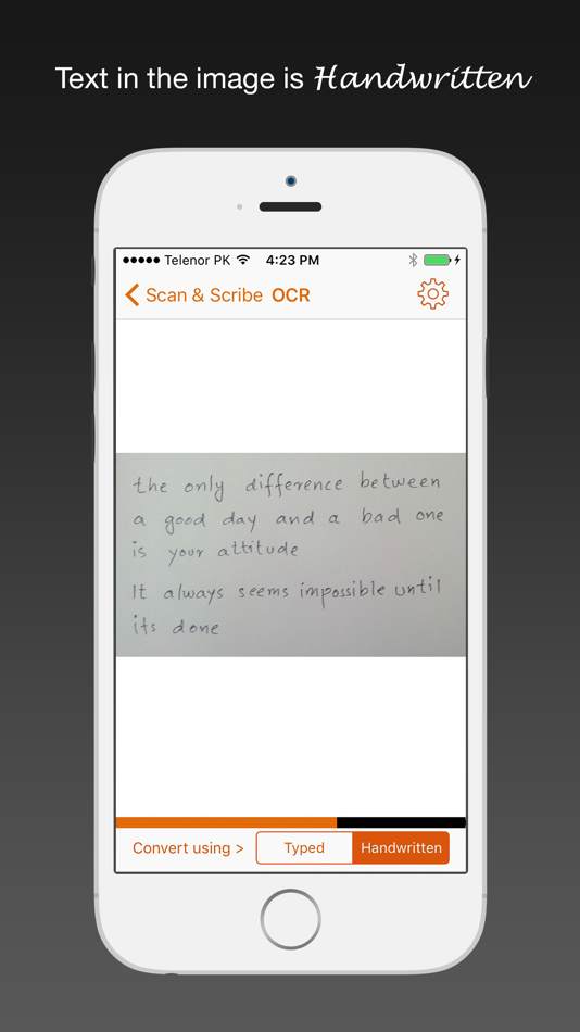 #4. Scan & Scribe - Phone Docs OCR (iOS) By: Yasir Javed