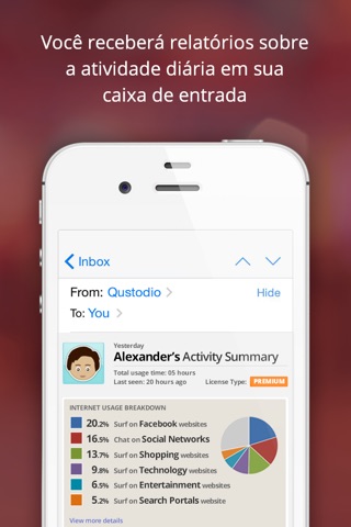 Kids App Qustodio screenshot 3