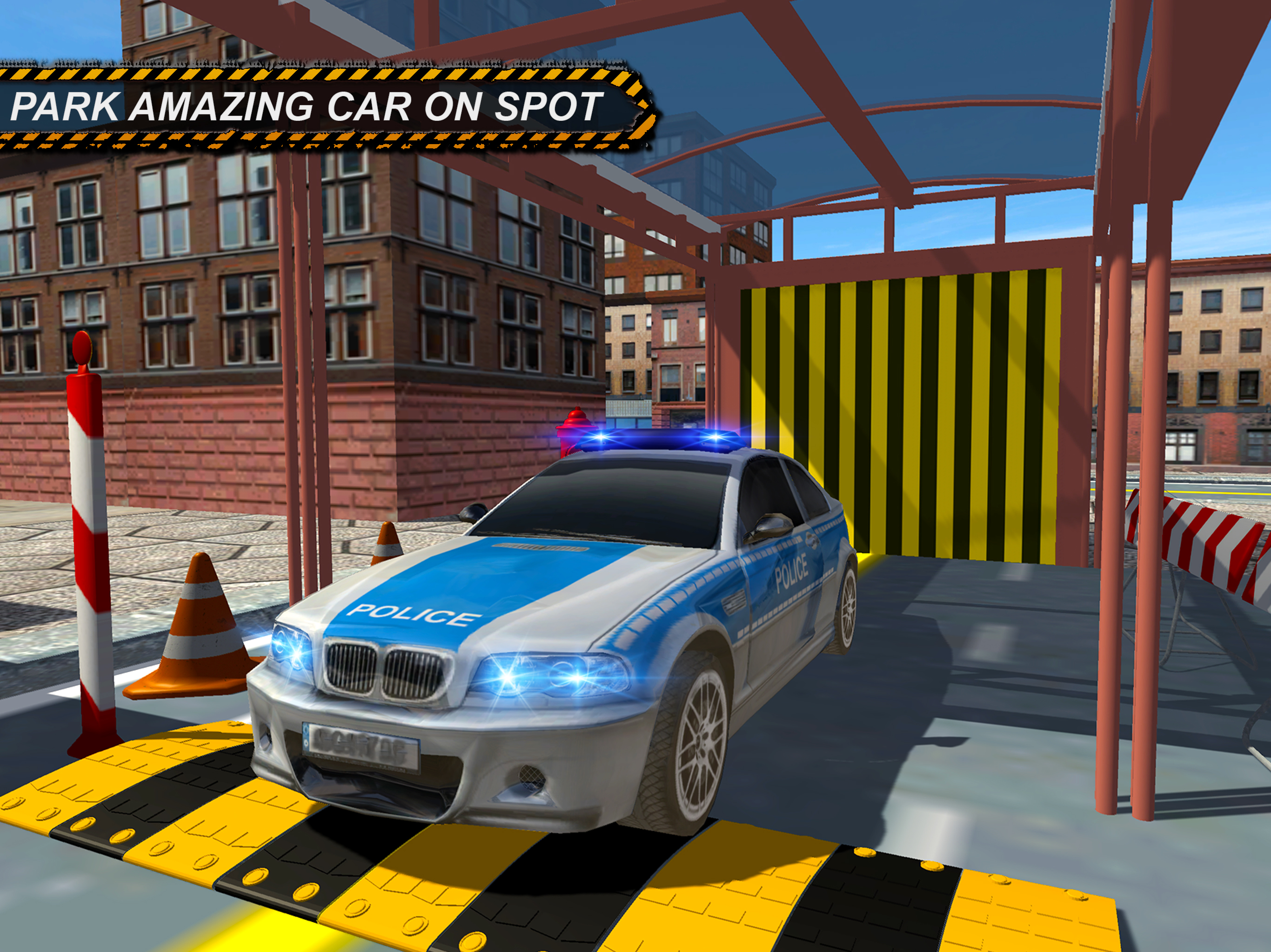 Extreme Police Car Parking 3D