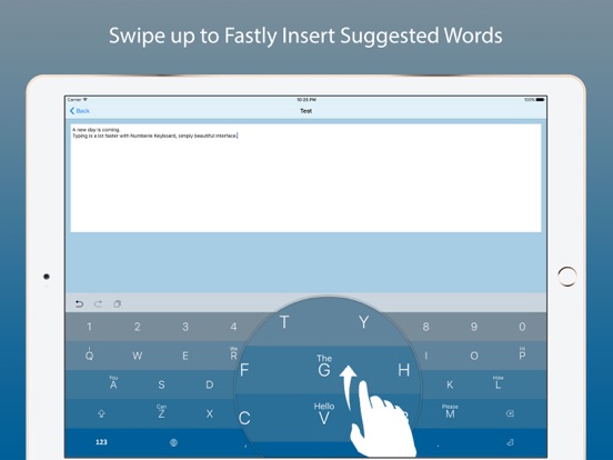 Screenshot #2 for Numberie Keyboard