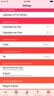 How to cancel & delete cigarette counter lite - how much do you smoke? 2