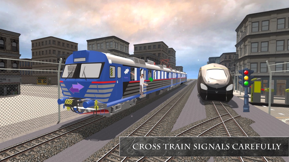 #4. Train Driving Simulator 2016 (iOS) 由: Amjad Islam