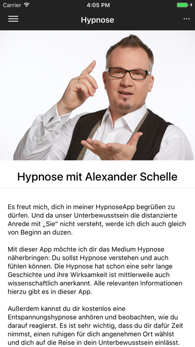 Screenshot #2 pour Hypnose mit Alexander Schelle