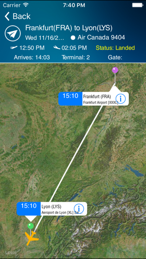 Lyon Airport Pro (LYS) + Flight Tracker(圖3)-速報App