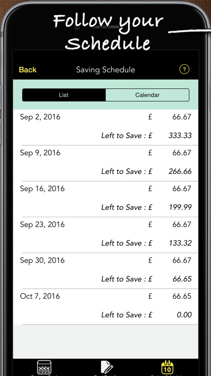 Savings Goals screenshot-3