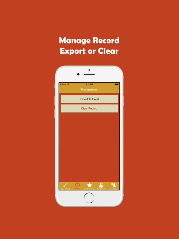 Easy Attend - Attendance Management System iPad screenshot
