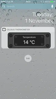 celsius thermometer iphone screenshot 2