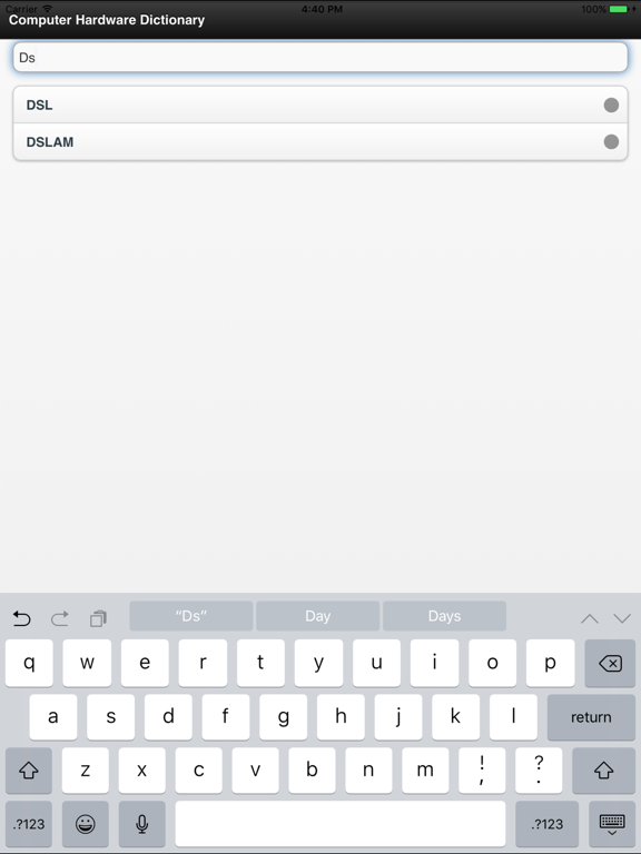 Hardware Dictionary Offline