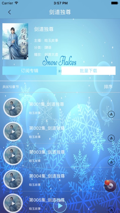 剑道独尊[有声小说]-剑游太虚著