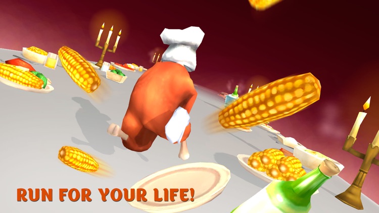 Turkey Run Thanksgiving Dash 3D screenshot-3