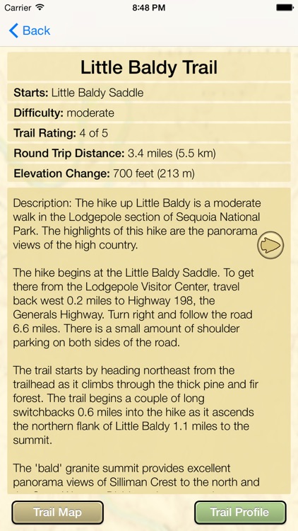 Hiking Sequoia/King Canyon National Parks screenshot-4