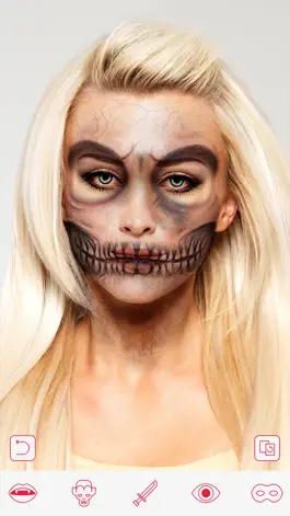 Game screenshot Halloween Makeup Photo apk