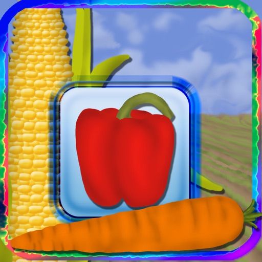 Decorate Vegetables Magnet Board Icon