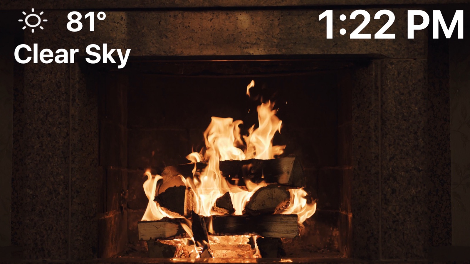 Fireplace 4K - Ultra HD Video apple_tv screenshot 1