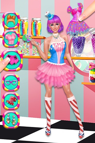 Candy Shop Girl: Sweet Cooking & Beauty Salon Game screenshot 4