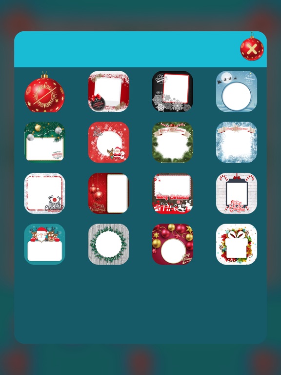 Christmas Photo Frames – Best Xmas Picture Editor iPad screenshot 5 - Lifestyle app