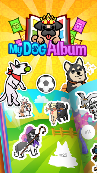 Screenshot #1 pour My Dog Album: Jeu de Stickers