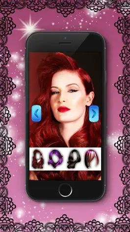 Game screenshot Изменить Прически и Цвет Волос Фото.рамки – Монтаж hack