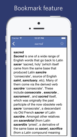 Word Origin Dictionary - a dictionary of etymologyのおすすめ画像3