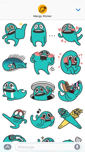 Silly Days with Wooeng - Mango Sticker(圖1)-速報App