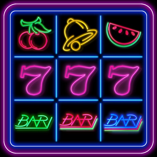 777 Fruit Neon Slot Machine