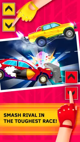 Game screenshot 2 Player Car Race Games. Demolition derby car mod apk