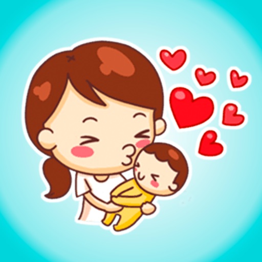 Happy Mommy & Baby ● Emoji & Stickers for iMessage