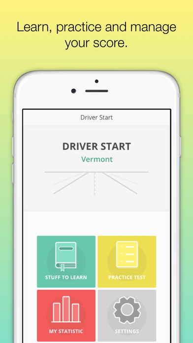 Screenshot #1 pour Vermont DMV  VT Permit test ed