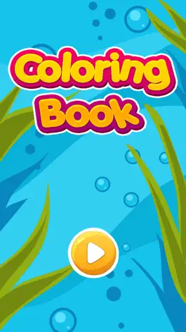 Game screenshot Sea Animal Coloring Book Draw Paint Games mod apk