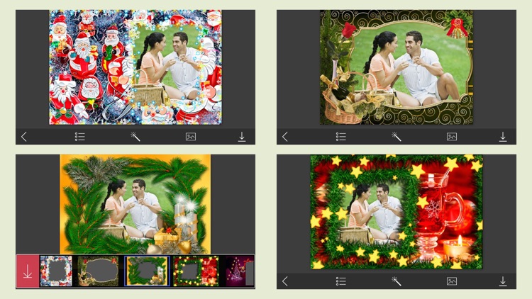 Christmas Tree HD Frame - Frame Booth