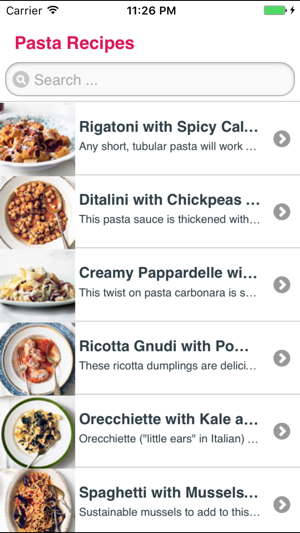 Delicious Pasta Recipes