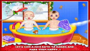 Christmas Twins NewBorn Baby Care - kids game screenshot #4 for iPhone