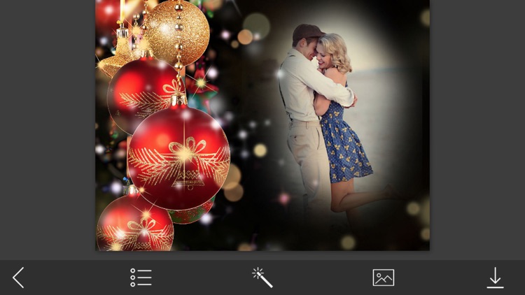 Santa Frame - Frame from the heart